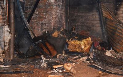 Twee dood na plakkershut brand